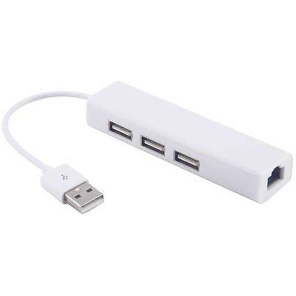 LINKOM USB2.0-RJ45+3xUSB2.0