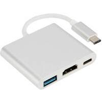 LINKOM USB-C-HDMI+USB-C adapter