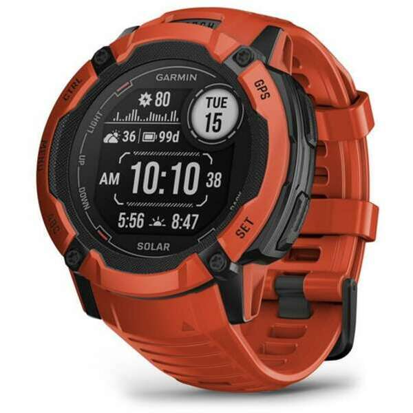 GARMIN Instinct 2X Solar Flame Red