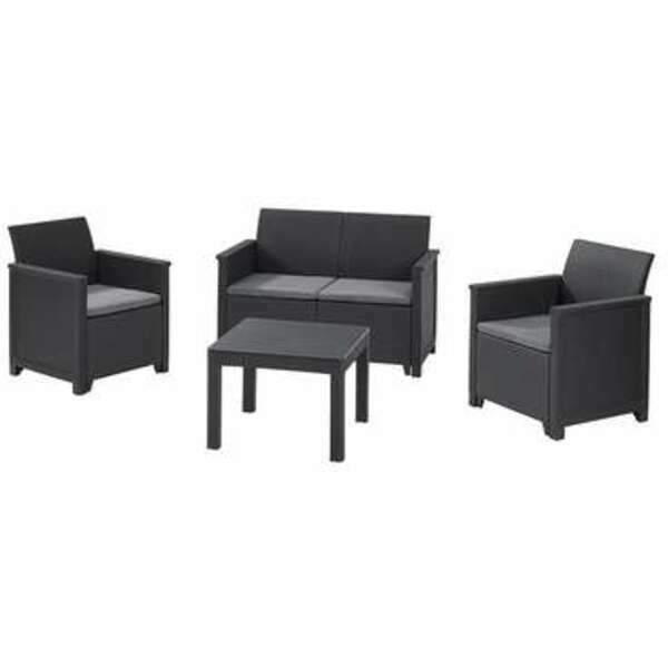 KETER Rosalie 2 seater, grafit  CU 249561