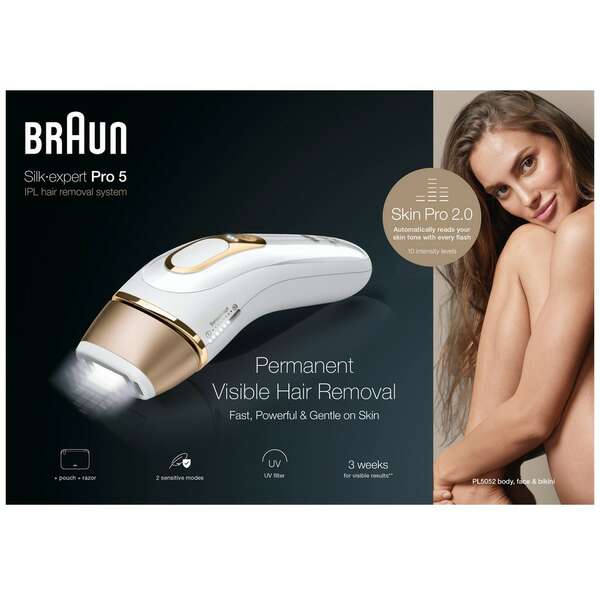 BRAUN IPL PL5052WHT/GOLDBOX EURO