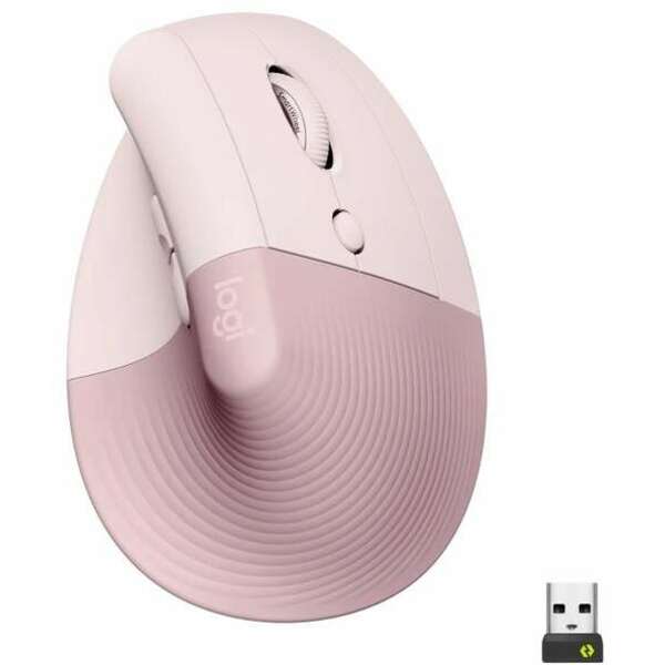 LOGITECH Lift Vertical Ergonomic ROSE 910-006478