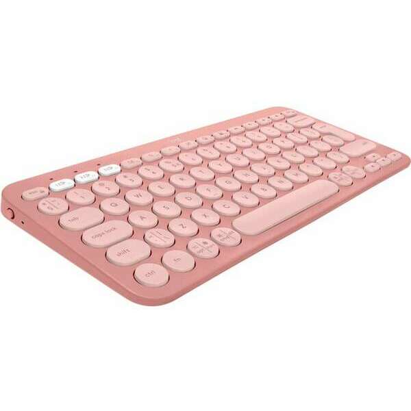 LOGITECH K380s Pebble Keys 2 TONAL ROSE US 920-011853