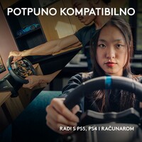 LOGITECH G923 Racing Wheel and Pedals PC/PS BK 941-000149