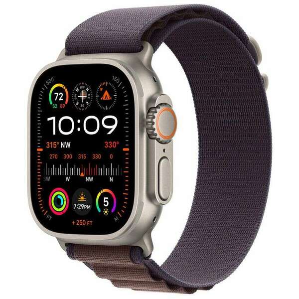 APPLE Watch 49mm Band Indigo Alpine Loop - Medium mt5q3zm/a