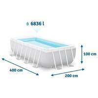 INTEX 26788 Bazen metalni okvir PRISM FRAME  4 x2 x1