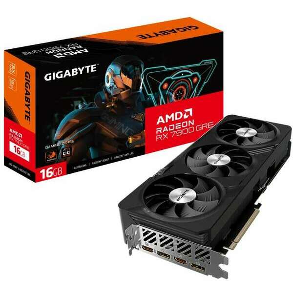 GIGABYTE AMD Radeon RX 7900 GRE 16GB 256bit GV-R79GREGAMING OC-16GD