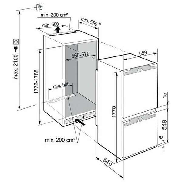 LIEBHERR ICBdi 5122  - Plus Line