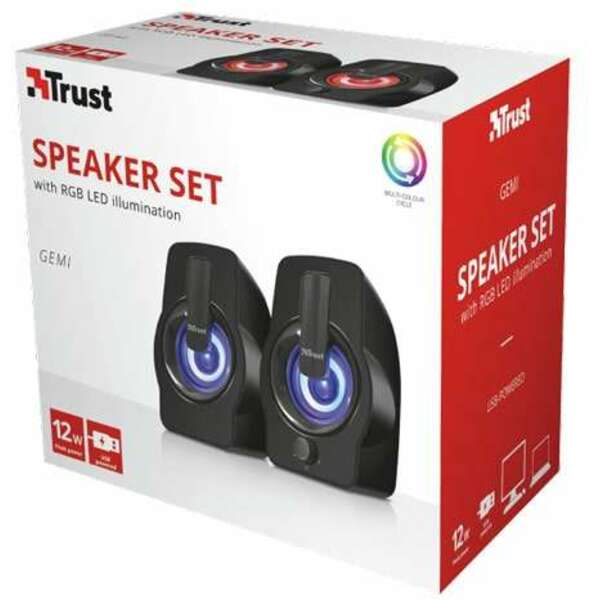 Trust GEMI 2.0 RGB 12W (22948)