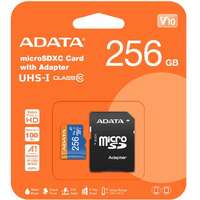 ADATA MICRO SD 256GB + SD ADAPTER (AUSDX256GUICL10A1-RA1)
