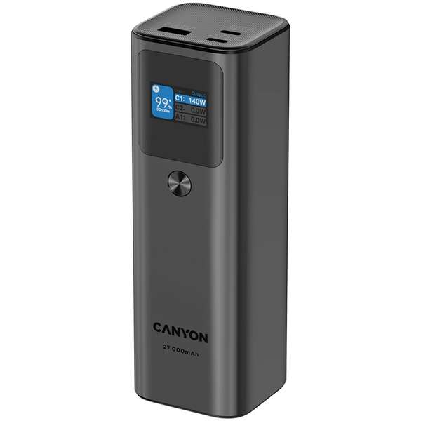 CANYON Power Bank 27000mAh 140W Black CNE-CPB2010DG