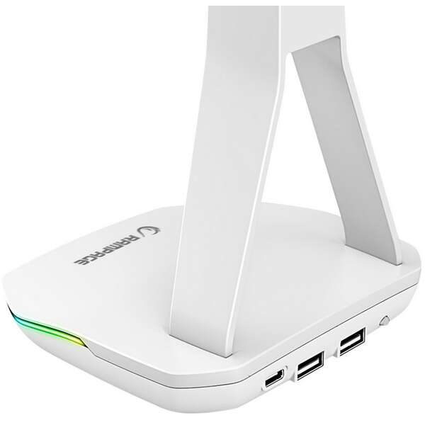 RAMPAGE Tower T14 White Stand for Headphone RGB