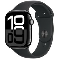 APPLE Watch S10 GPS 42mm Jet Black Alu Case with Black Sport Band - M / L mwwf3qv / a