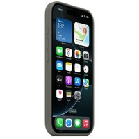 APPLE iPhone 16 Pro Silicone Case with MagSafe Stone Gray myyl3zm/a