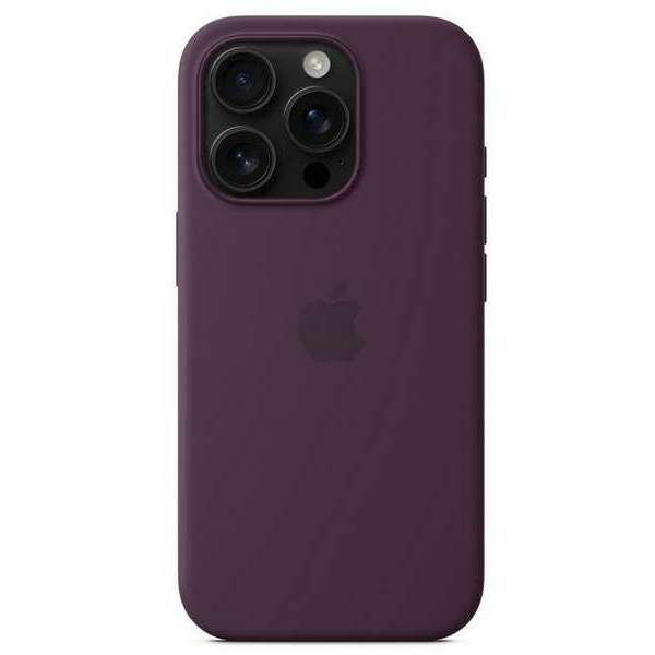 APPLE iPhone 16 Pro Silicone Case with MagSafe Plum myym3zm/a