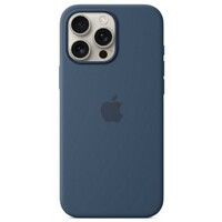 APPLE iPhone 16 Pro Max Silicone Case with MagSafe Denim myyu3zm / a