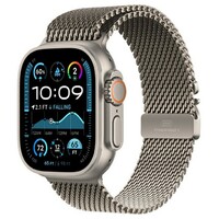 APPLE Watch 49mm Milanese Loop Natural Titanium Milanese Loop Small mxkc3zm / a