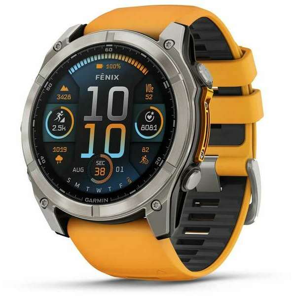GARMIN Fenix 8 Orange 51mm