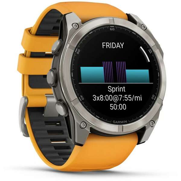 GARMIN Fenix 8 Orange 51mm