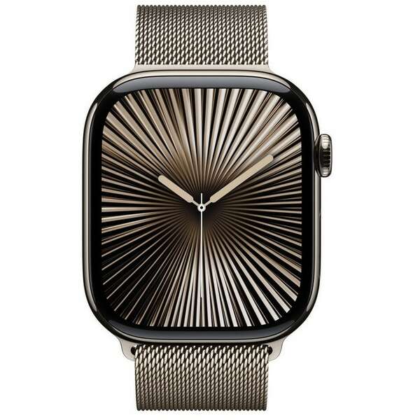 APPLE Watch 46mm Milanese Loop Natural Milanese Loop - M/L mxmq3zm/a
