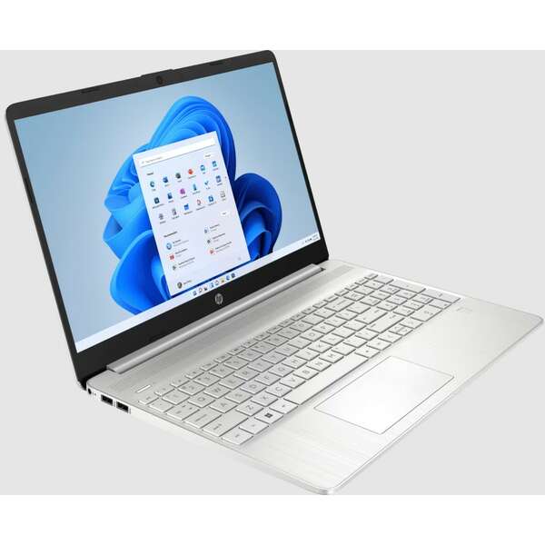 HP 15s-fq5080nm 15.6 inch FHD AG, Intel Core i5-1235U, 16GB, 1TB SSD, DOS, srebrna (B0CL2EA)