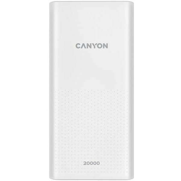 CANYON Power Bank 20000mAh 5W White CNE-CPB2001W