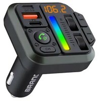X WAVE BT44 Bluetooth,LED,RGB led,Bass,USB,USB-TypeC PD20W+QC3.0,18W FM Transmiter N