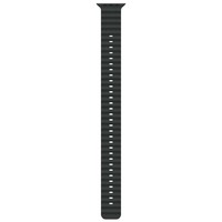 APPLE Watch 49mm Band Black Ocean Band Extension - Natural Titanium Finish mxtm3zm / a