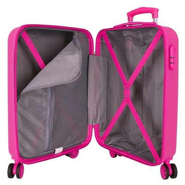 DISNEY MINNIE GEOMETRIC ABS Kofer 55cm sa 4 dupla tockica PINK