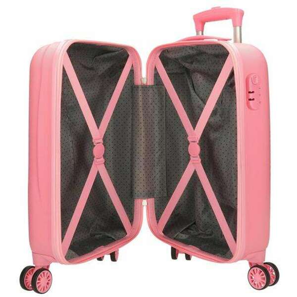 DISNEY MINNIE COQUETTE ABS Kofer 50cm sa 4 tockica ROZE