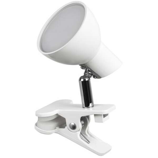 RABALUX Noah, clip lamp, bela,  LED 5W