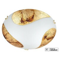 RABALUX Art gold plafonjera E27 2x60W