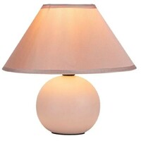 RABALUX Ariel, unutrašnja keramicka stona lampa, braon, E14 G45 1xM