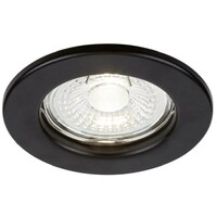 RABALUX Spot Relight, ugradna crna rozetna metal okrugla