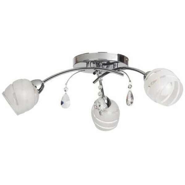RABALUX Melissa plafonska lampa E14 3x max60W hrom