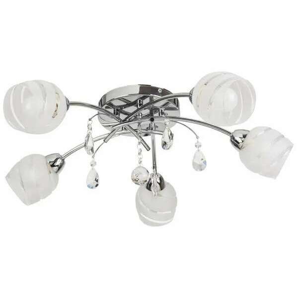 RABALUX Melissa plafonska lampa E14 5x max60W hrom