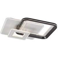 RABALUX Stregobor, unutrašnja LED plafonjera, bela, hrom