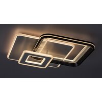 RABALUX Stregobor, unutrašnja LED plafonjera, bela, hrom