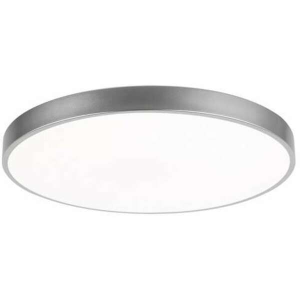 RABALUX Tesia, plafonjera,srebrna, LED 36W 2600lm 4000K 40cm