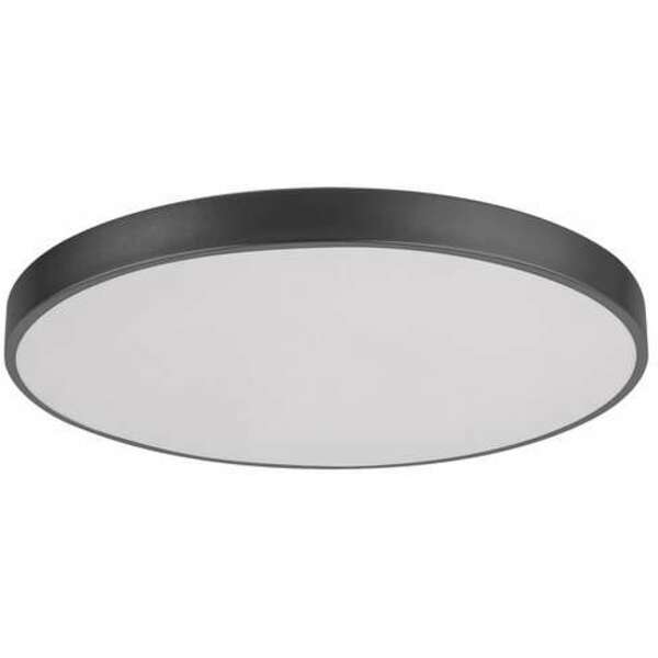 RABALUX Tesia, plafonjera,mat crna,LED 60W 60cm daljinski 3000-6000K