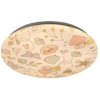 RABALUX Hanka plafonjera LED 24W 3000K okrugla 38cm cvetovi/leptiri