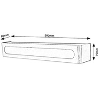 RABALUX Jakub, zidna lampa, LED / 12W