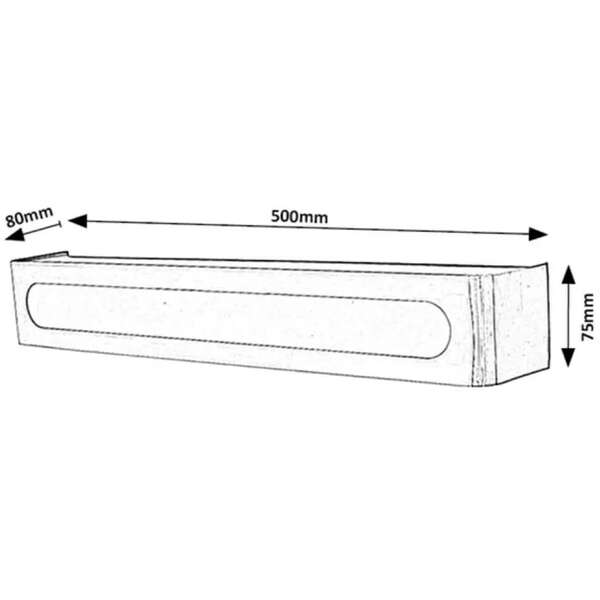 RABALUX Jakub, zidna lampa, LED / 12W