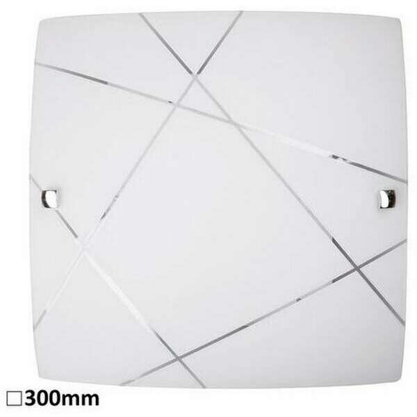 RABALUX Phaedra plafonjera 300x300 E27 60W belo