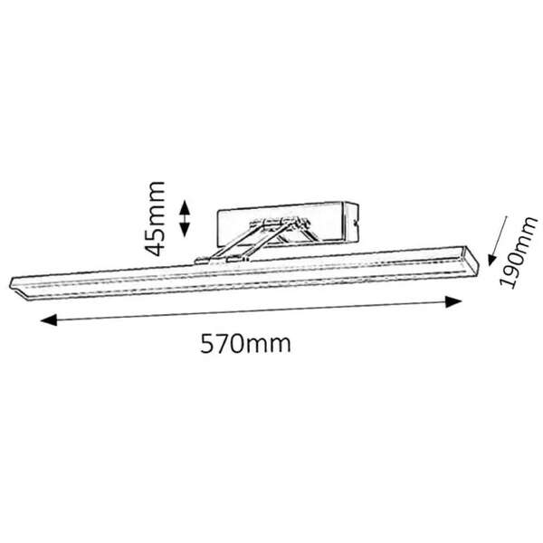 RABALUX Picture slim 60 LED 12W