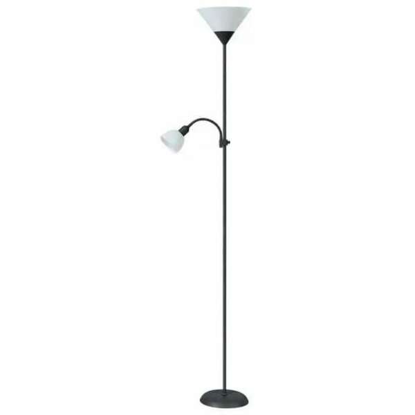 RABALUX Action podna lampa sa citacem E27+E14 crna/bela