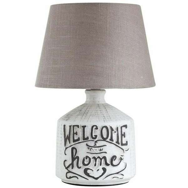 RABALUX Petra keramicka stona lampa E14 40W /belo