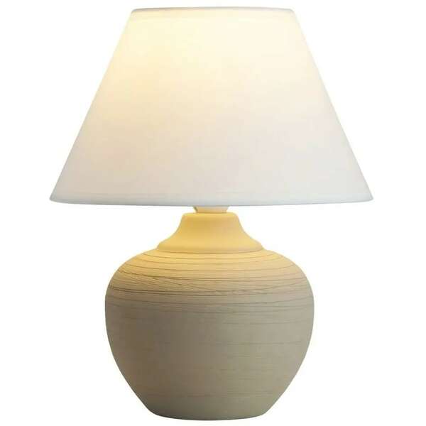 RABALUX Molly keramicka stona lampa E14 40W /belo