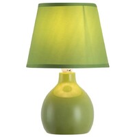 RABALUX Ingrid keramicka stona lampa E14 zeleno