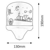 RABALUX Shepherd zidna lampa E14 7W